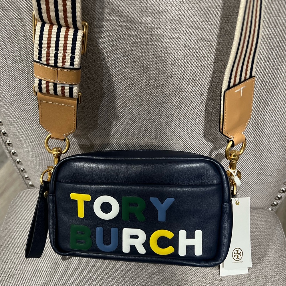 Tory Burch Multicolor Logo Crossbody Bag